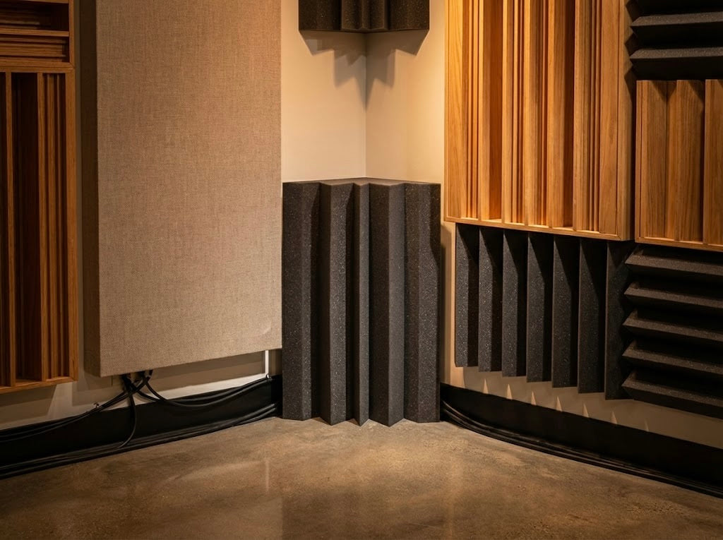 12" X 12" X 24" Acoustic Corner Bass Absorbers (2 Pack)