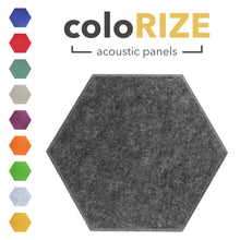 Load image into Gallery viewer, coloRIZE™ Hexagon Decorative Acoustic Panels Mix-N-Match