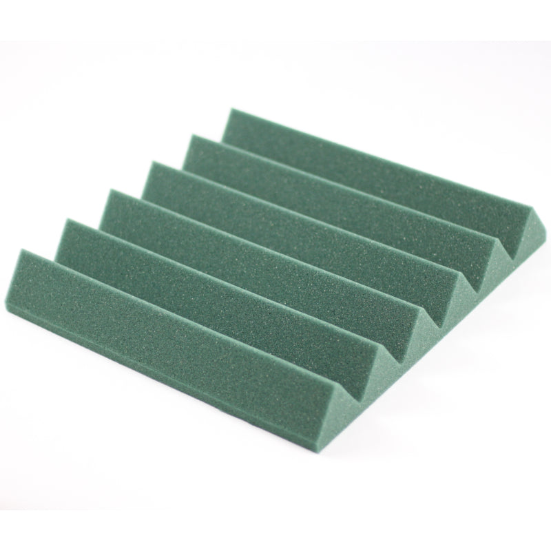 dark green acoustic foam tile