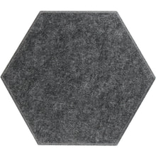 Load image into Gallery viewer, charcoal black hexagon acoustic panels