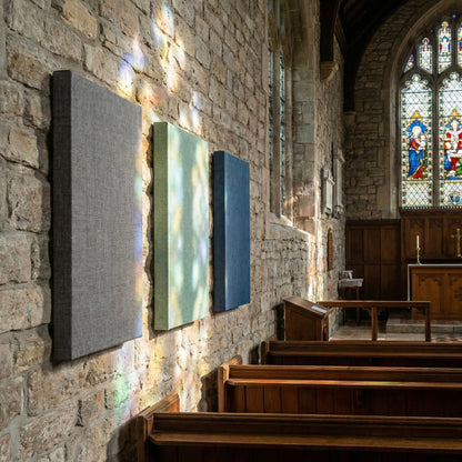 Fabric Wrapped Acoustic Panels | Sound Absorbing Wall Panels for Studios & Offices