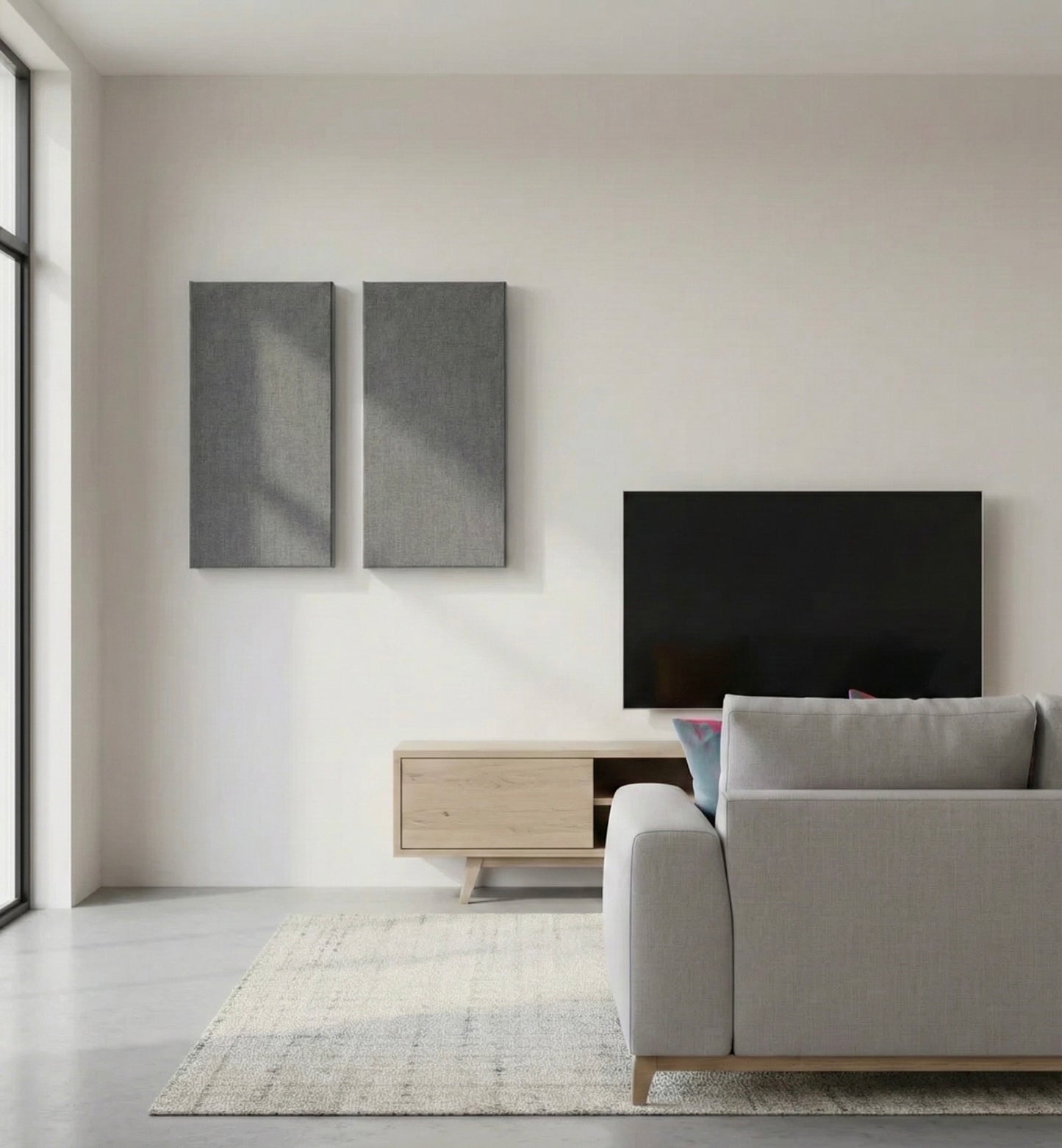 Fabric Wrapped Acoustic Panels | Sound Absorbing Wall Panels for Studios & Offices