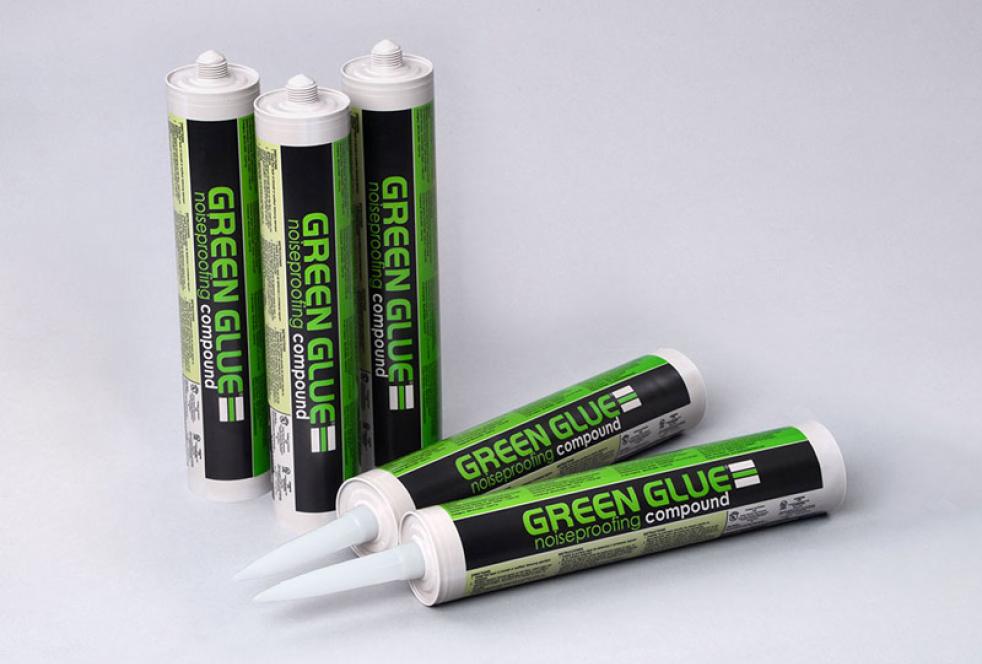 Green Glue Soundproofing Compound Sealant 28 oz. Tube