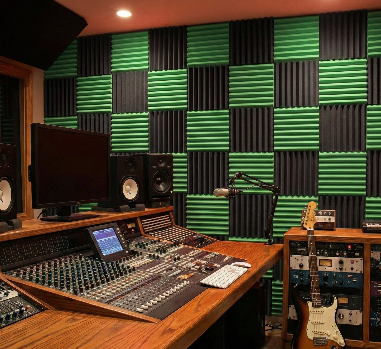 Acoustic Foam Sound Absorption Panels - Mix and Match