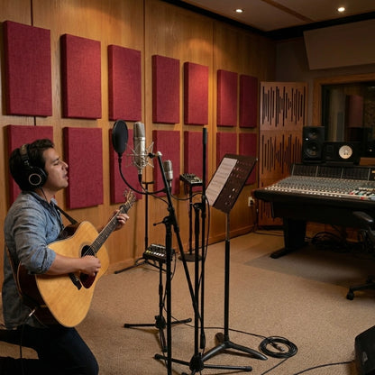 Fabric Wrapped Acoustic Panels | Sound Absorbing Wall Panels for Studios & Offices