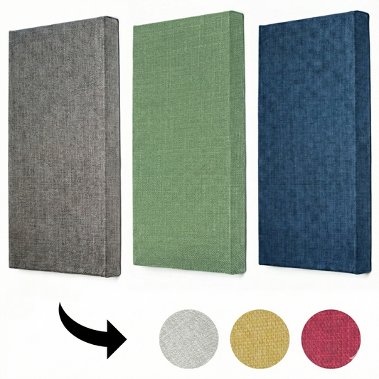 Fabric Wrapped Acoustic Panels | Sound Absorbing Wall Panels for Studios & Offices