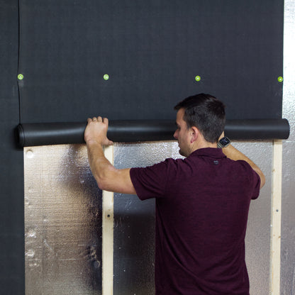 Mass Loaded Vinyl Acoustic Sound Barriers, 1/16" Thick, 48" x 25' Roll