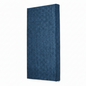 navy blue fabric wrapped acoustic absorber panel owens corning mounted on wall
