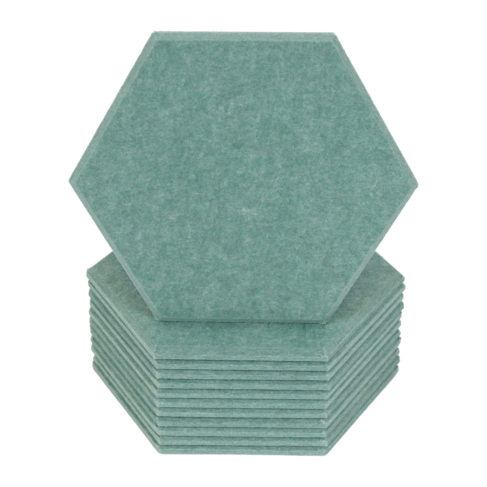 12 pack seafoam green hexagon acoustic tiles