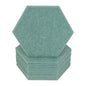 12 pack seafoam green hexagon acoustic tiles