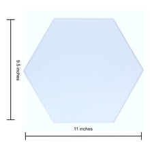 Load image into Gallery viewer, white hexagon acoustic tile dimensions
