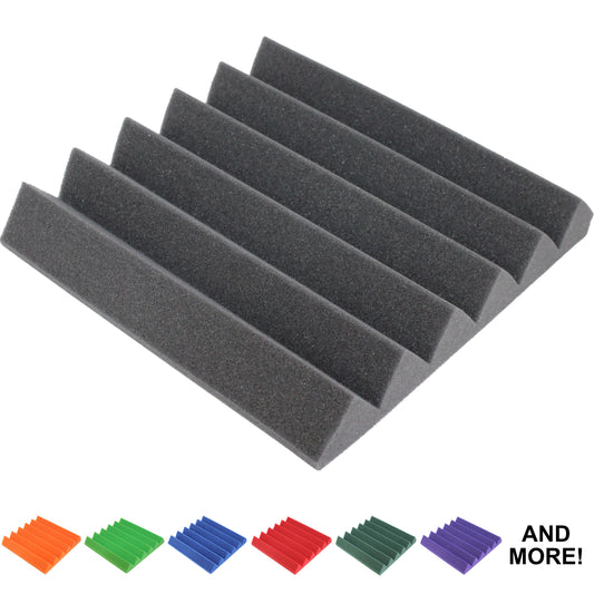 Acoustic Foam Sound Absorption Panels - Mix and Match