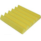 yellow wedge acoustic foam sound absorbing tile