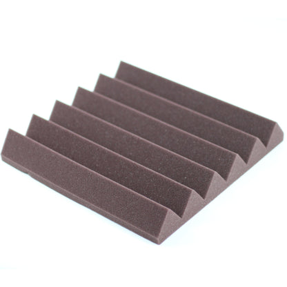 burgundy maroon acoustic foam tile