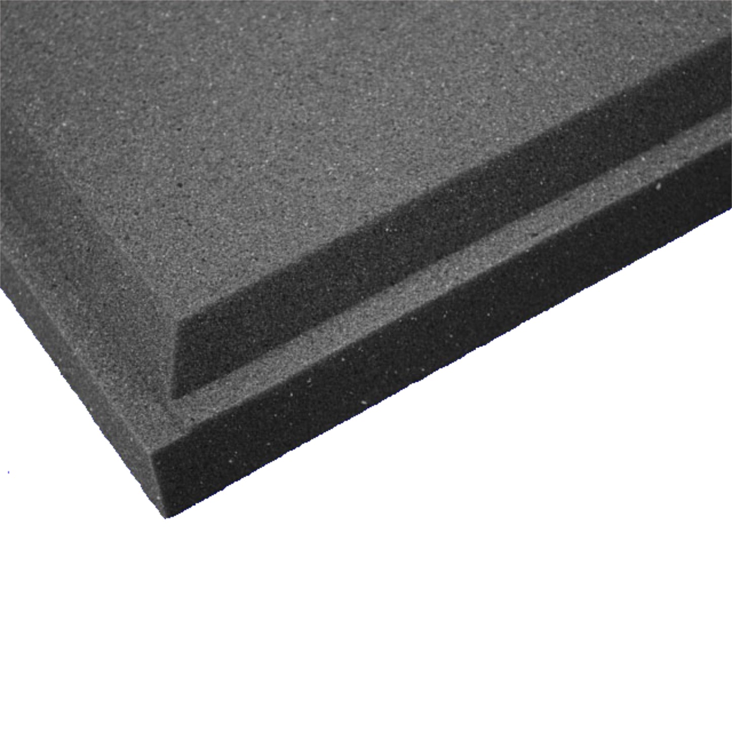 Sound Absorbing Acoustic Drop Ceiling Tiles - Charcoal (12 Pieces)