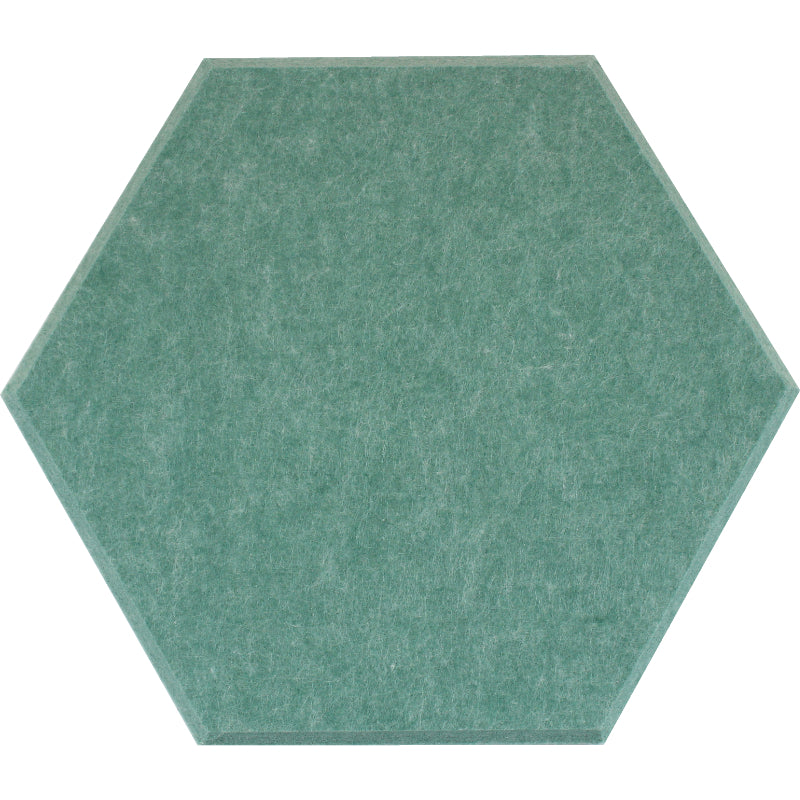 seafoam green hexagon acoustic panels