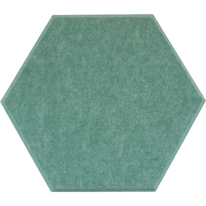 seafoam green hexagon acoustic panels