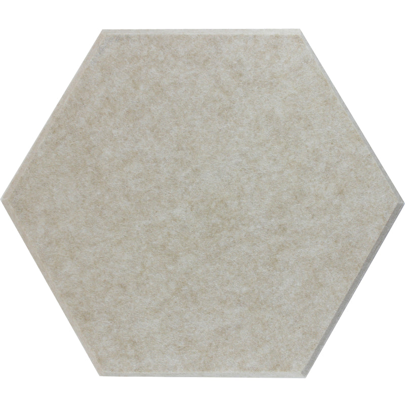 sand tan hexagon acoustic panels