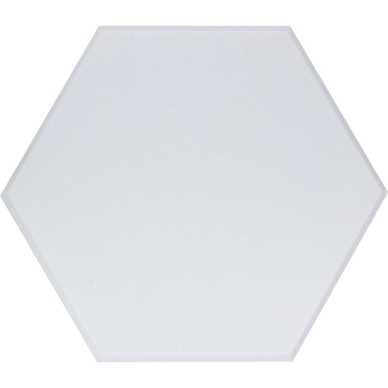 white hexagon acoustic panels