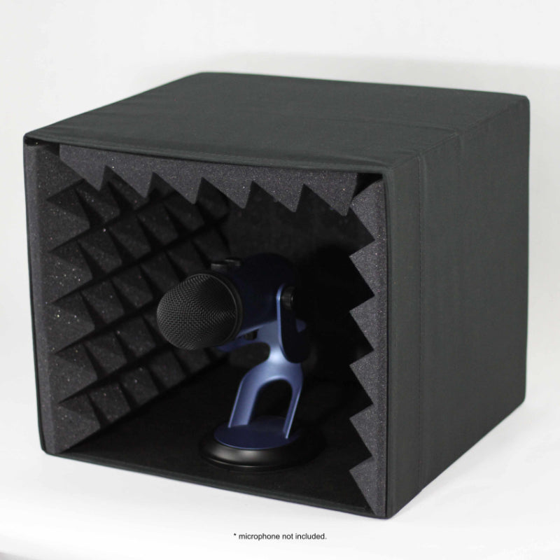 acoustic foam microphone isolation box